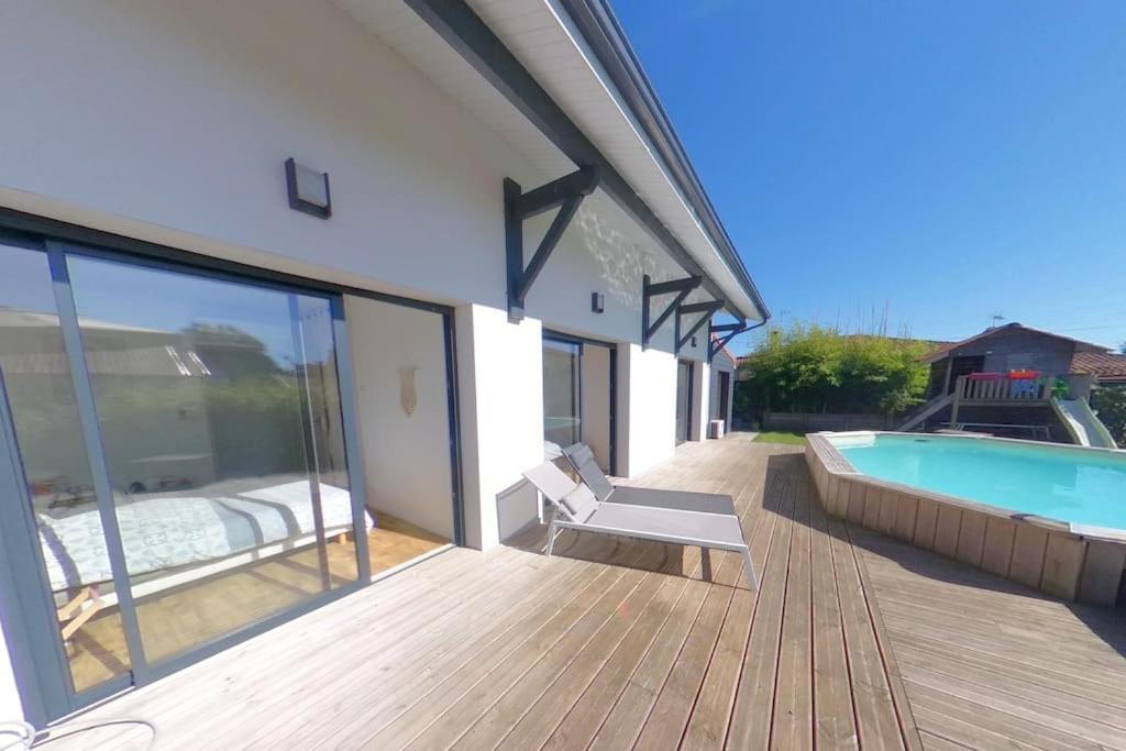 Superbe Villa Ideale Pour La Detente ! Saint-Vincent-de-Tyrosse Exterior foto